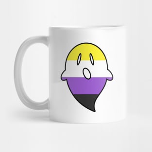 Non-Binary Pride Ghost Mug